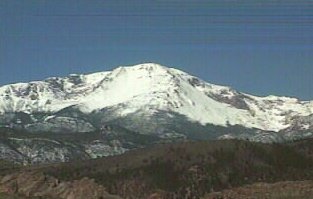 View of Pikes Peak